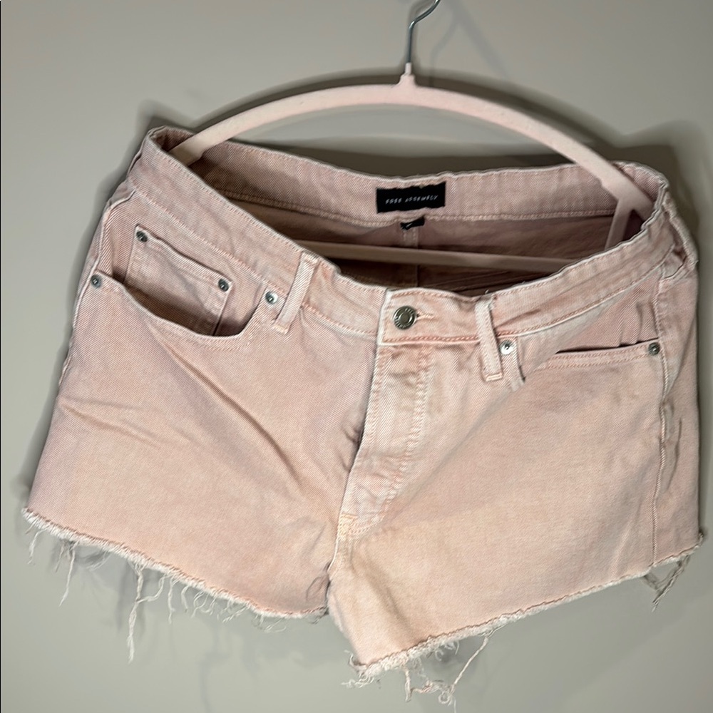 Free assembly pink shorts